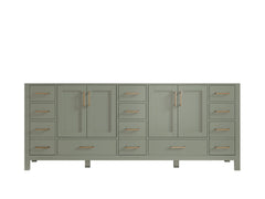 Malibu 84 in. W x 22 in. D Double Sink Bathroom Vanity - photo 46