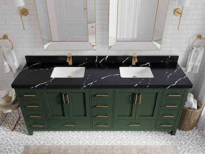 Malibu 84 in. W x 22 in. D Double Sink Bathroom Vanity - Willow Bath and Vanity