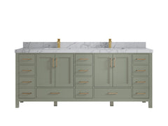 Malibu 84 in. W x 22 in. D Double Sink Bathroom Vanity - photo 43