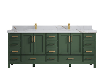 Malibu 84 in. W x 22 in. D Double Sink Bathroom Vanity - Willow Bath and Vanity