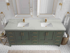 Malibu 84 in. W x 22 in. D Double Sink Bathroom Vanity - photo 18