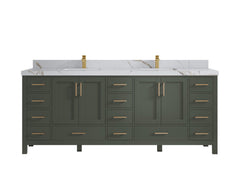 Malibu 84 in. W x 22 in. D Double Sink Bathroom Vanity - photo 15