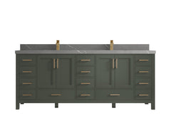Malibu 84 in. W x 22 in. D Double Sink Bathroom Vanity - photo 35