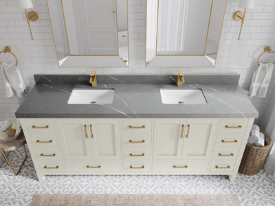 Malibu 84 in. W x 22 in. D Double Sink Bathroom Vanity - Willow Bath and Vanity
