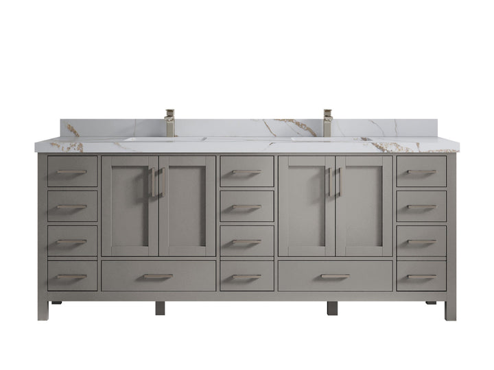 Malibu 84 in. W x 22 in. D Double Sink Bathroom Vanity - photo 15
