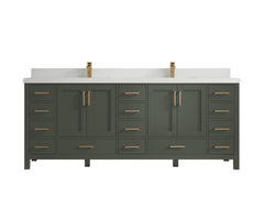 Malibu 84 in. W x 22 in. D Double Sink Bathroom Vanity - photo 45