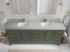 Malibu 84 in. W x 22 in. D Double Sink Bathroom Vanity - photo 32