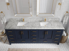 Malibu 84 in. W x 22 in. D Double Sink Bathroom Vanity - photo 44