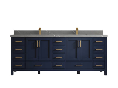 Malibu 84 in. W x 22 in. D Double Sink Bathroom Vanity - Willow Bath and Vanity