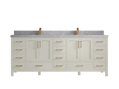 Malibu 84 in. W x 22 in. D Double Sink Bathroom Vanity - photo 31