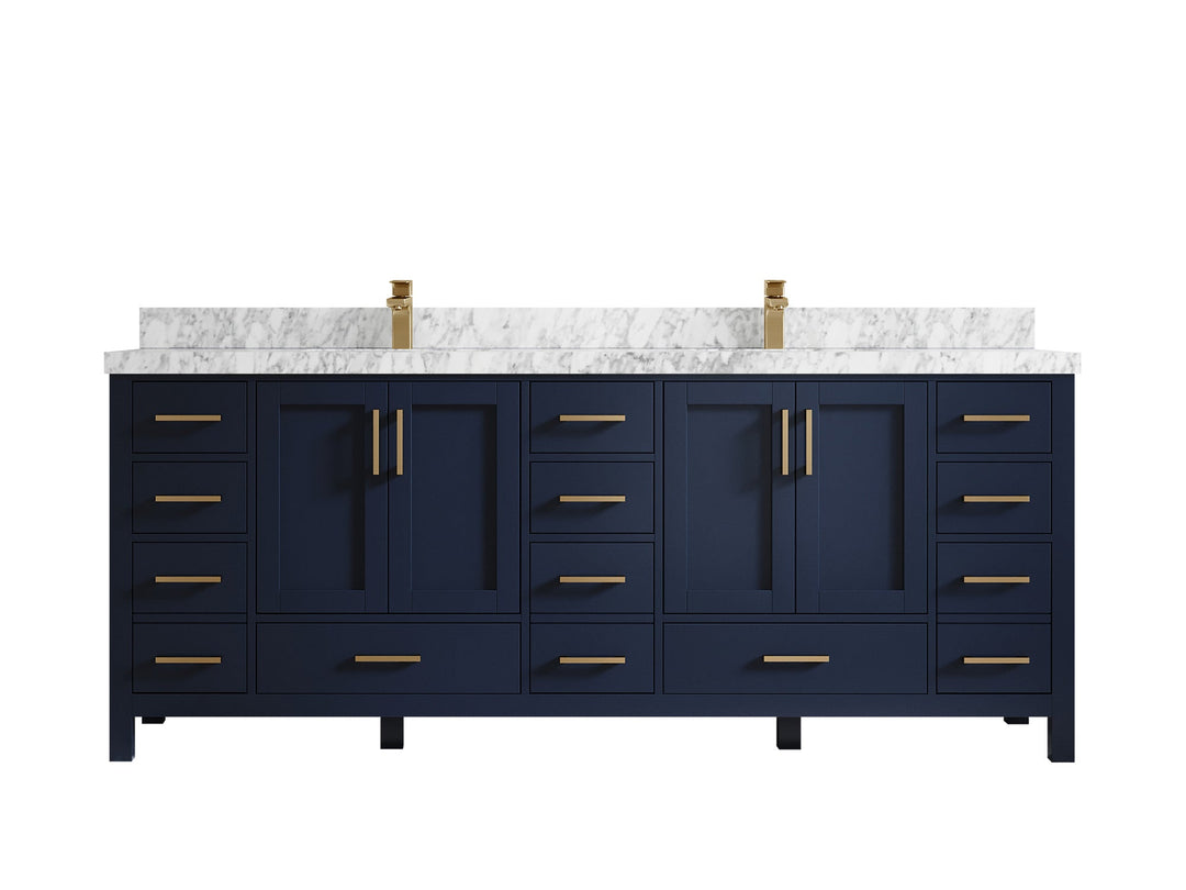 Malibu 84 in. W x 22 in. D Double Sink Bathroom Vanity - Willow Bath and Vanity