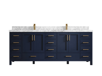 Malibu 84 in. W x 22 in. D Double Sink Bathroom Vanity - Willow Bath and Vanity
