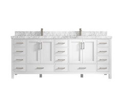 Malibu 84 in. W x 22 in. D Double Sink Bathroom Vanity - photo 11