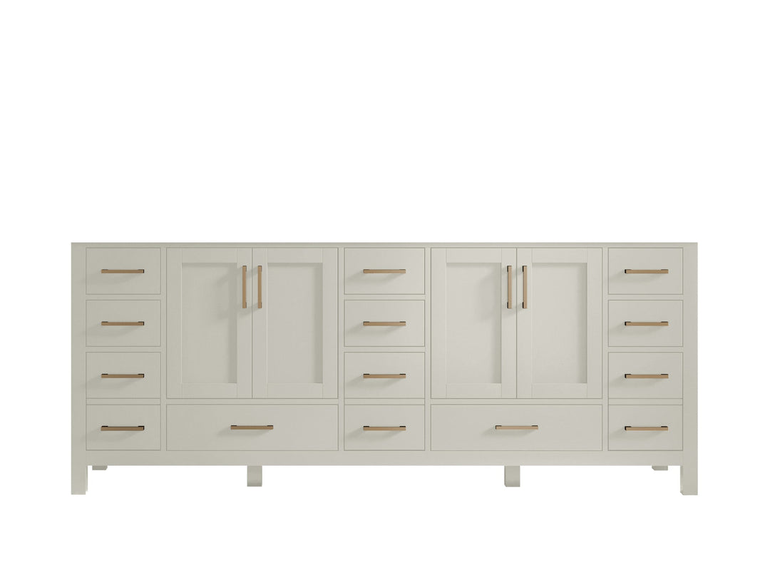 Malibu 84 in. W x 22 in. D Double Sink Bathroom Vanity - Willow Bath and Vanity
