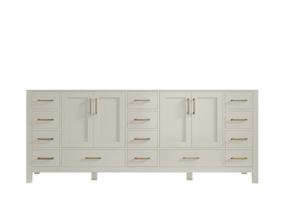Malibu 84 in. W x 22 in. D Double Sink Bathroom Vanity - Willow Bath and Vanity