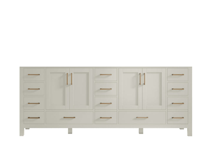 Malibu 84 in. W x 22 in. D Double Sink Bathroom Vanity - photo 6
