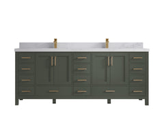 Malibu 84 in. W x 22 in. D Double Sink Bathroom Vanity - photo 19