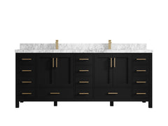 Malibu 84 in. W x 22 in. D Double Sink Bathroom Vanity - photo 11