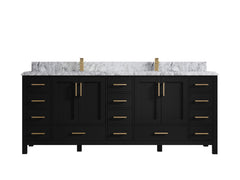 Malibu 84 in. W x 22 in. D Double Sink Bathroom Vanity - photo 25