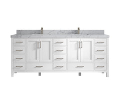 Malibu 84 in. W x 22 in. D Double Sink Bathroom Vanity - photo 43