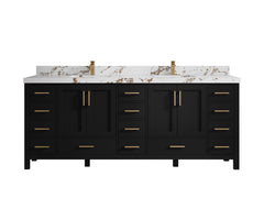 Malibu 84 in. W x 22 in. D Double Sink Bathroom Vanity - photo 37