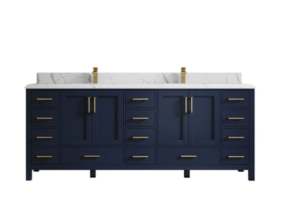 Malibu 84 in. W x 22 in. D Double Sink Bathroom Vanity - Willow Bath and Vanity