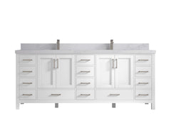 Malibu 84 in. W x 22 in. D Double Sink Bathroom Vanity - photo 19