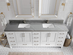 Malibu 84 in. W x 22 in. D Double Sink Bathroom Vanity - photo 34