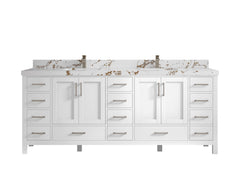 Malibu 84 in. W x 22 in. D Double Sink Bathroom Vanity - photo 37