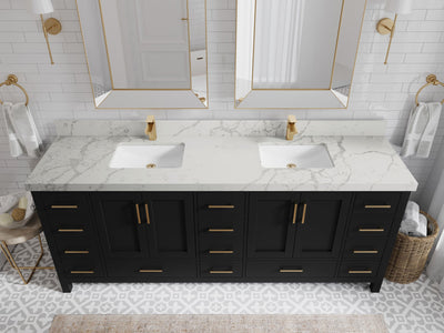 Malibu 84 in. W x 22 in. D Double Sink Bathroom Vanity - Willow Bath and Vanity