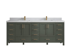 Malibu 84 in. W x 22 in. D Double Sink Bathroom Vanity - photo 23