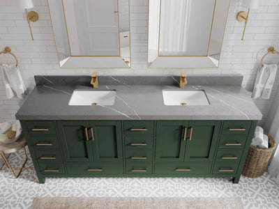 Malibu 84 in. W x 22 in. D Double Sink Bathroom Vanity - Willow Bath and Vanity