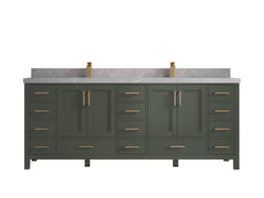 Malibu 84 in. W x 22 in. D Double Sink Bathroom Vanity - photo 33