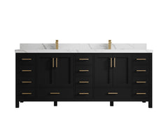 Malibu 84 in. W x 22 in. D Double Sink Bathroom Vanity - photo 19