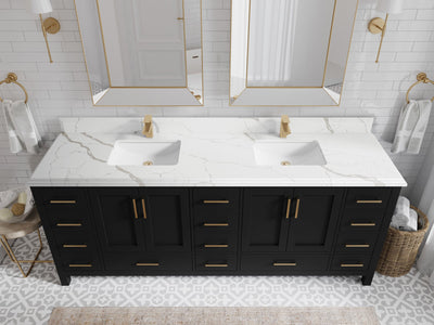 Malibu 84 in. W x 22 in. D Double Sink Bathroom Vanity - Willow Bath and Vanity