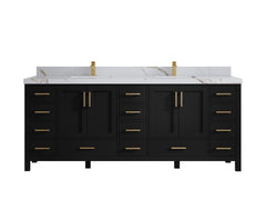 Malibu 84 in. W x 22 in. D Double Sink Bathroom Vanity - photo 17