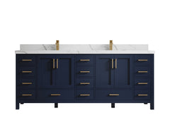Malibu 84 in. W x 22 in. D Double Sink Bathroom Vanity - photo 17