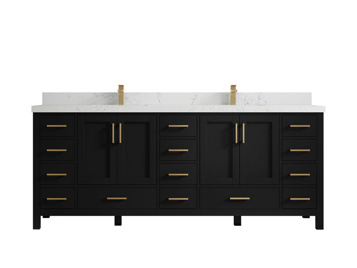 Malibu 84 in. W x 22 in. D Double Sink Bathroom Vanity - photo 31