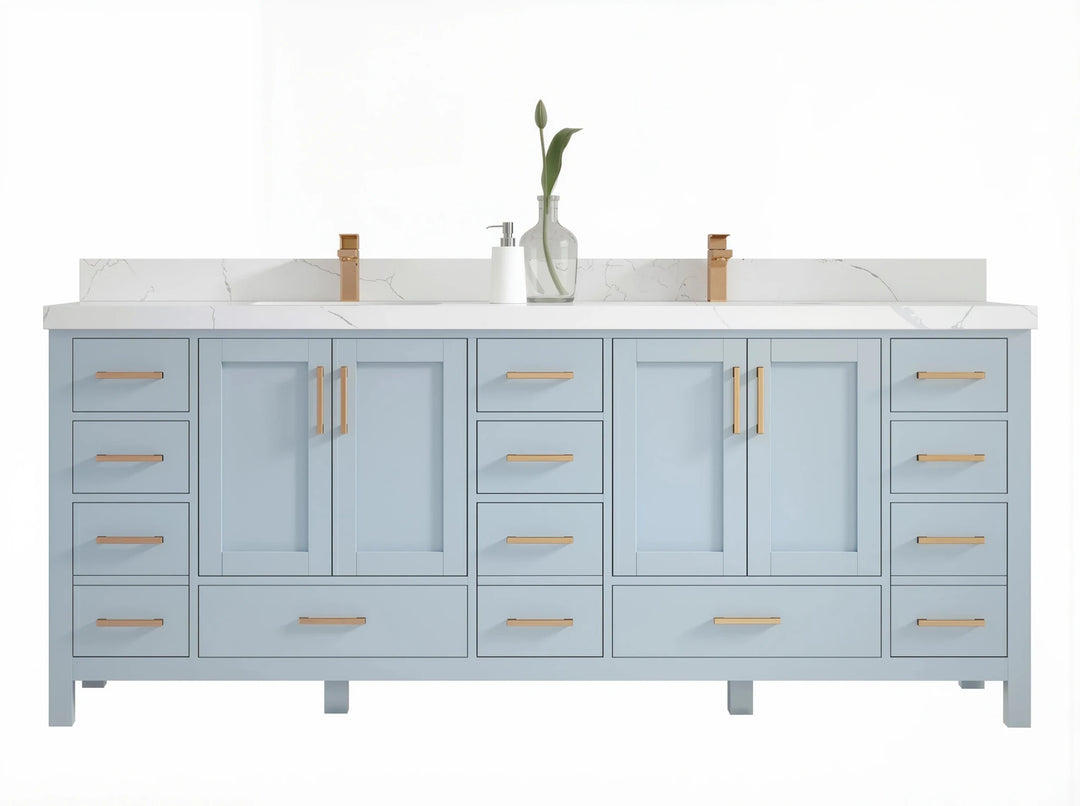 Blue Bathroom Vanity - photo 11