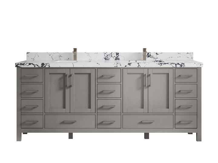 Malibu 84 in. W x 22 in. D Double Sink Bathroom Vanity - photo 41