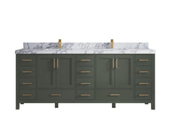 Malibu 84 in. W x 22 in. D Double Sink Bathroom Vanity - photo 21