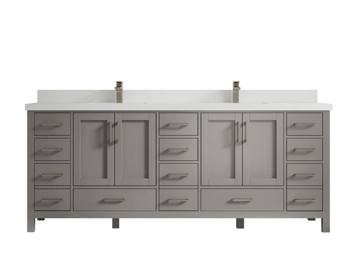 Malibu 84 in. W x 22 in. D Double Sink Bathroom Vanity - photo 45