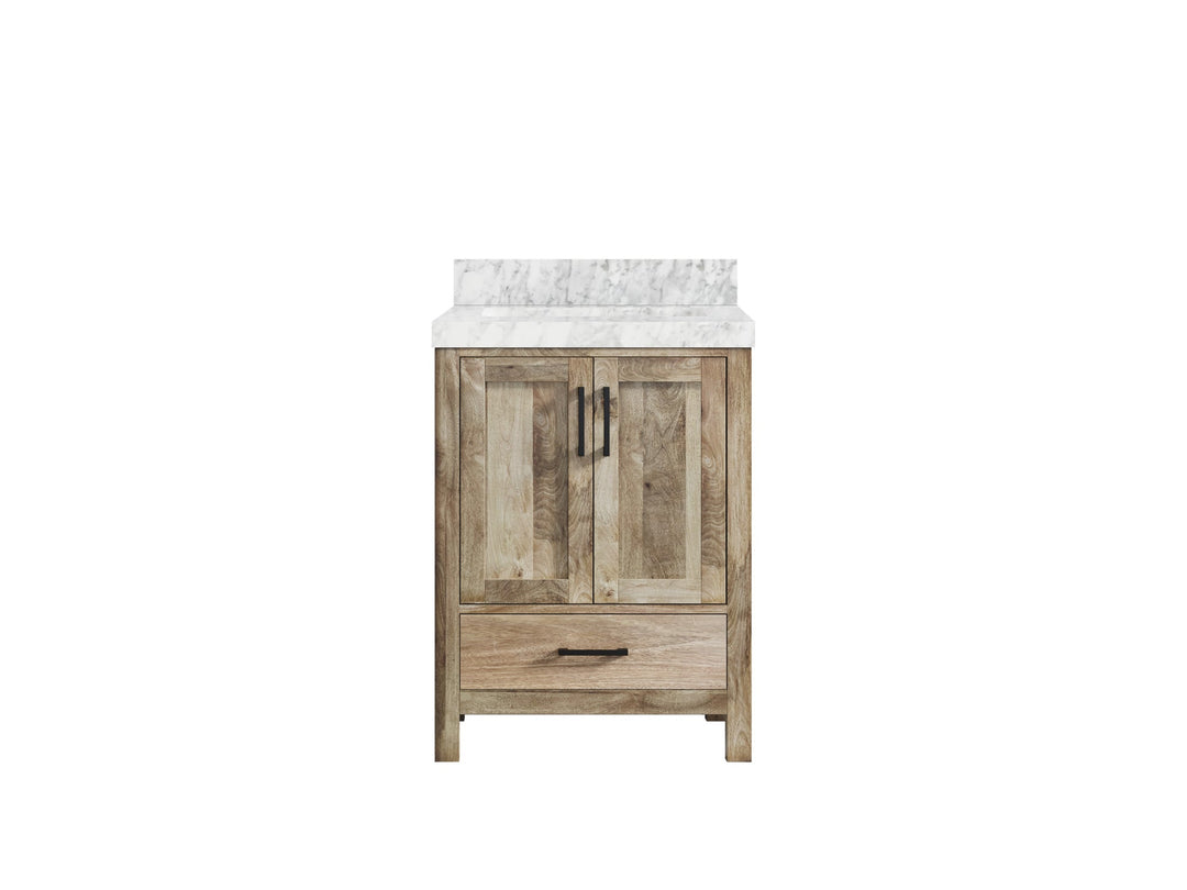 Malibu Mango Wood 24 in. W x 22 in. D Single Sink Bathroom Vanity - Willow Bath and Vanity