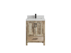 Malibu Mango Wood 24 in. W x 22 in. D Single Sink Bathroom Vanity - photo 11