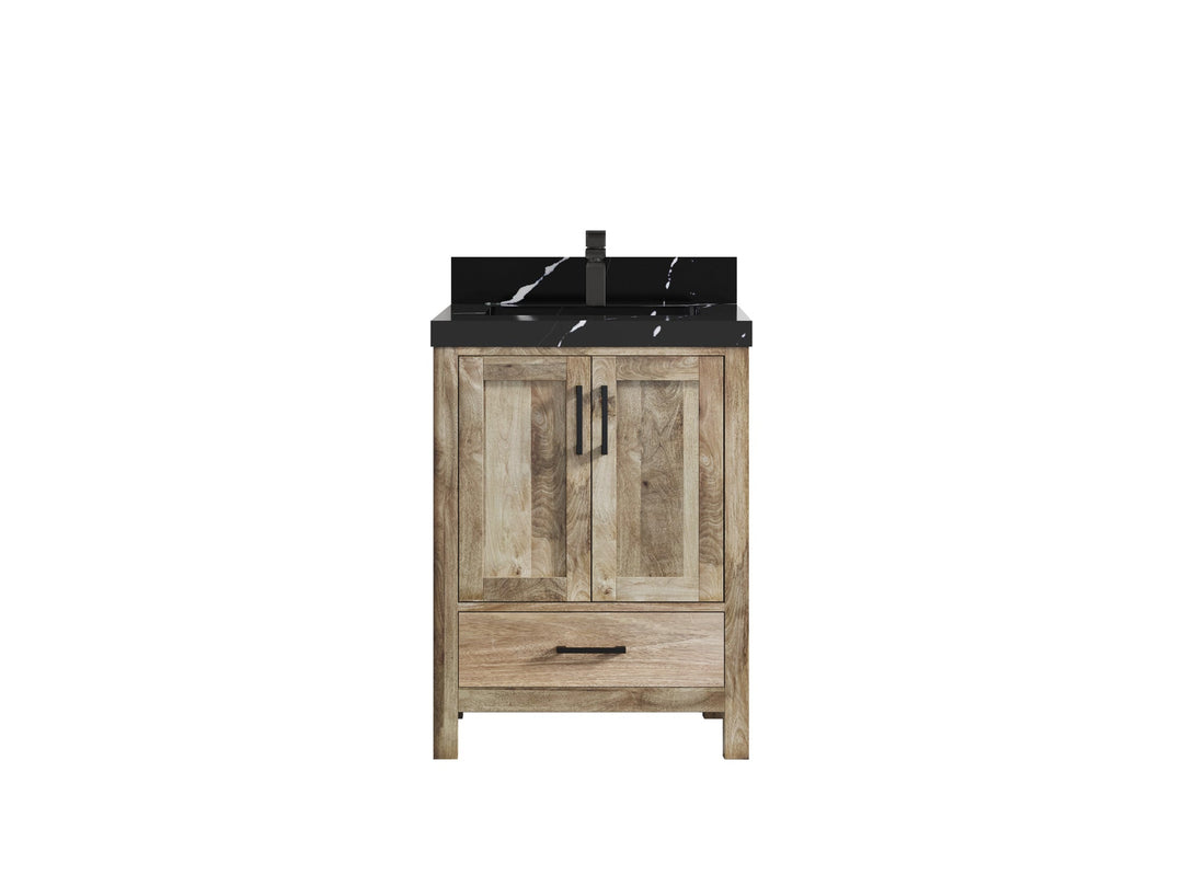 Malibu Mango Wood 24 in. W x 22 in. D Single Sink Bathroom Vanity - Willow Bath and Vanity