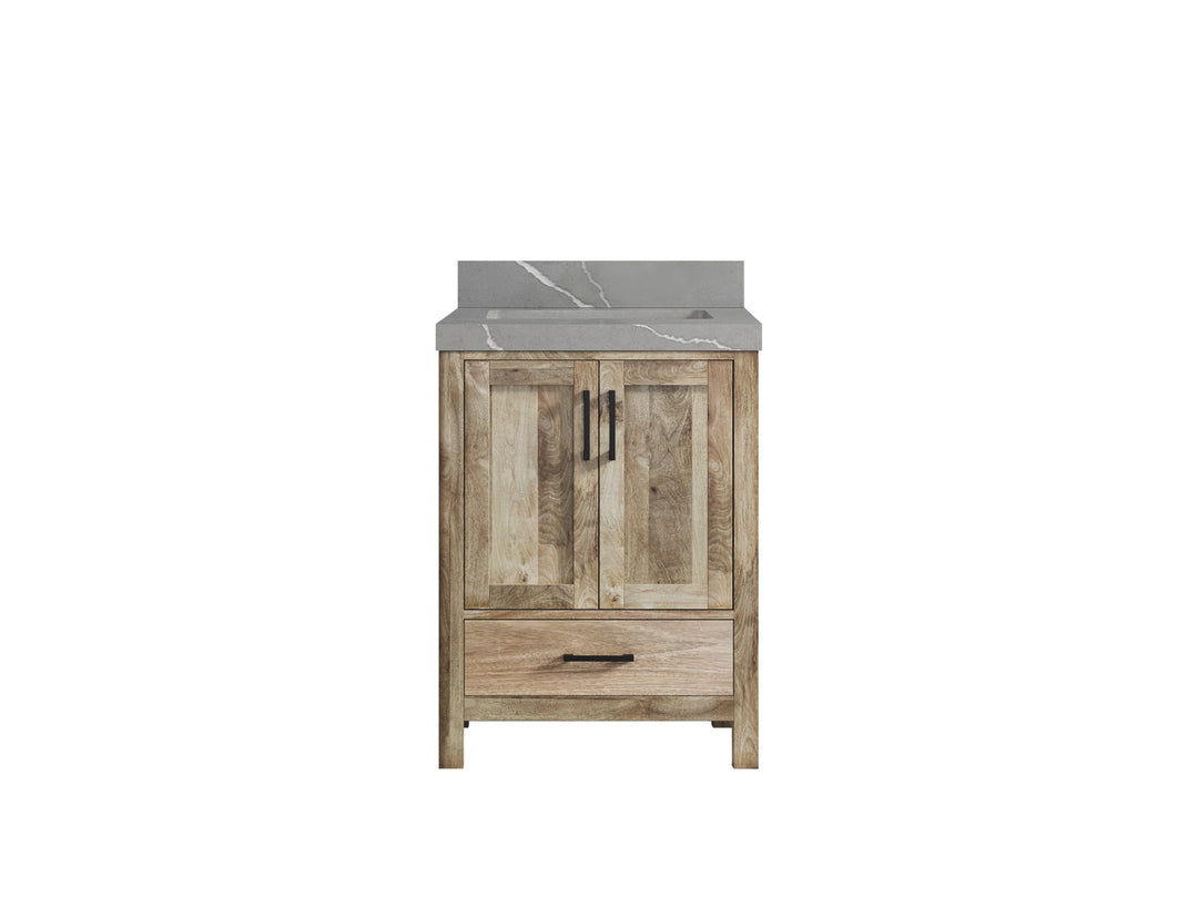 Malibu Mango Wood 24 in. W x 22 in. D Single Sink Bathroom Vanity - Willow Bath and Vanity