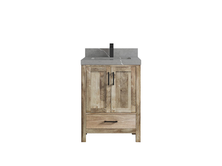 Malibu Mango Wood 24 in. W x 22 in. D Single Sink Bathroom Vanity - photo 32