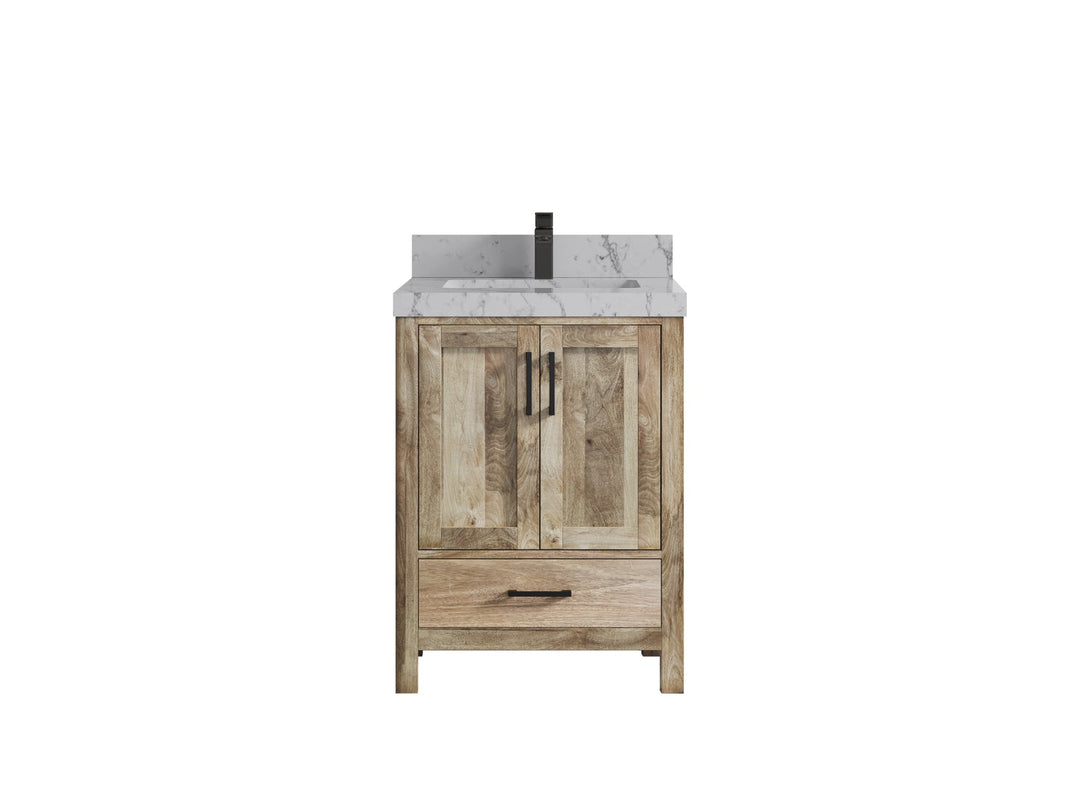 Malibu Mango Wood 24 in. W x 22 in. D Single Sink Bathroom Vanity - Willow Bath and Vanity