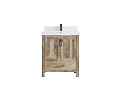 Malibu Mango Wood 30 in. W x 22 in. D Single Sink Bathroom Vanity - Willow Bath and Vanity