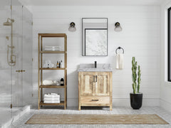 Malibu Mango Wood 30 in. W x 22 in. D Single Sink Bathroom Vanity - photo 12